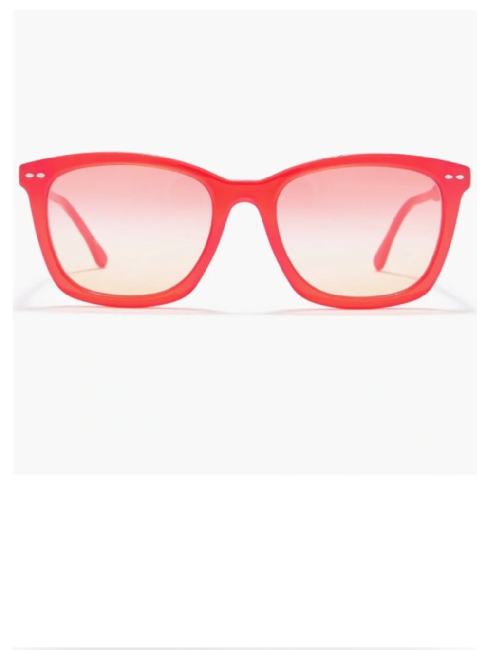Isabel Marant 55mm Red Sunglasses